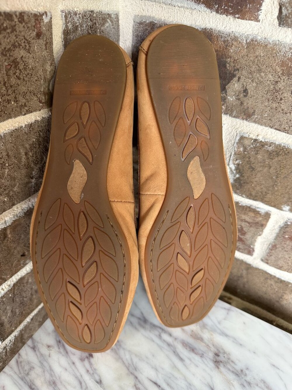 Born Tan Suede Tassel Loafers - Picture 10 of 16